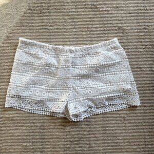 White Summer Shorts